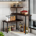 Countertop Organizer Organization 3 Tier Kitchen Corner Shelves Adjustable by Dazioter