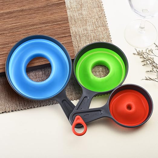 Funnels for Filling Bottles, Wide Mouth Canning Funnel for Kitchen Use Mason - Image 7