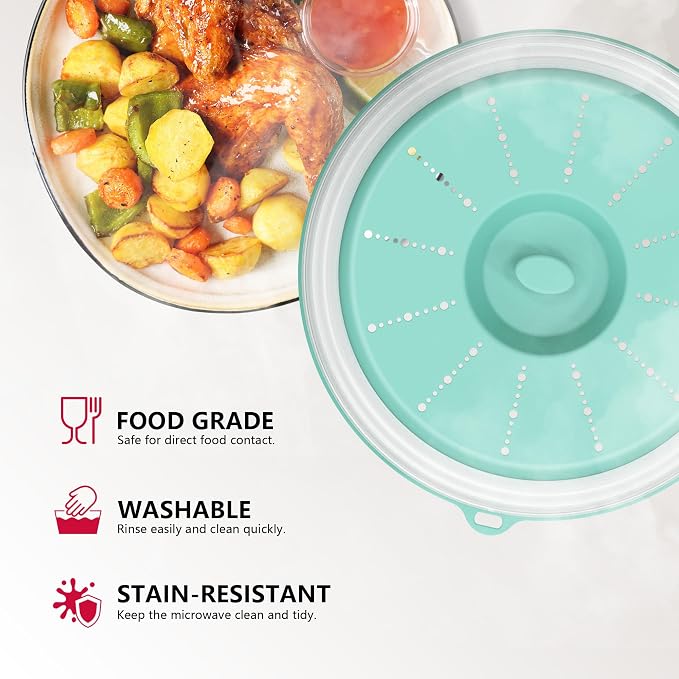 WVM Microwave Splatter Cover Vented - Image 3