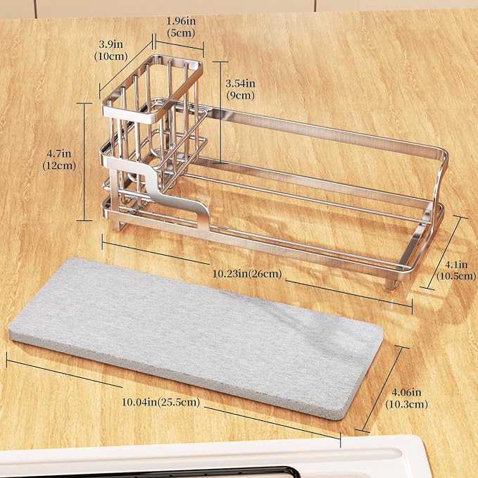 Consumest Sponge Holder for Kitchen Sink - Image 5