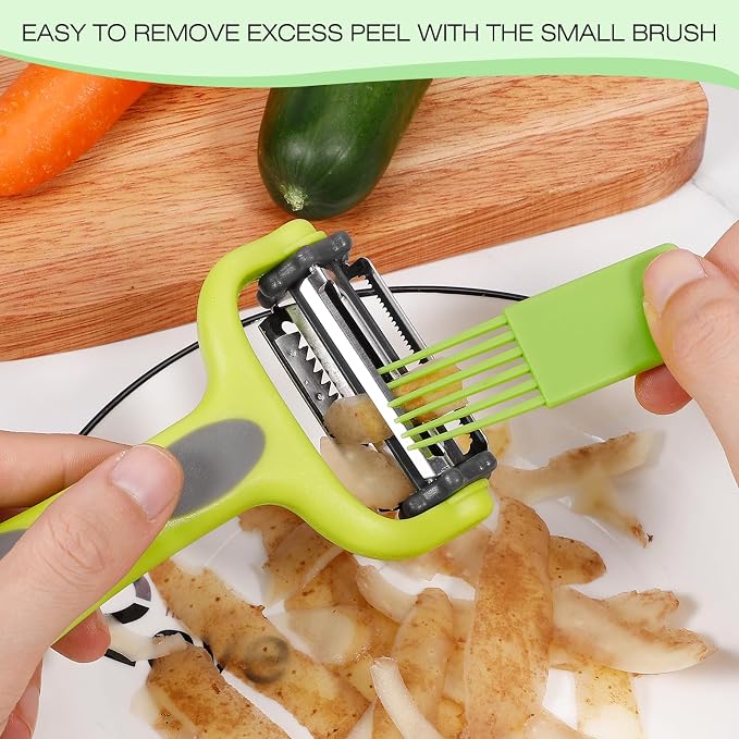 Senbowe Julienne Peeler, Potato Vegetable Peeler - Image 9