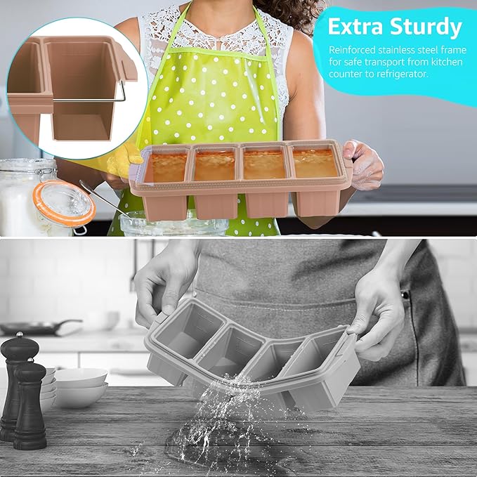 Ztomine Silicone Freezer Tray - Image 4