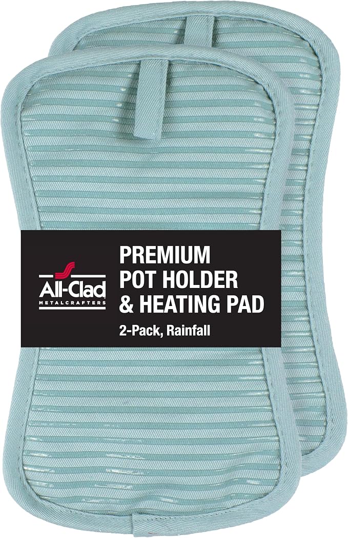 All-Clad Premium Pot Holder & Heating Pad, Heat Resistant to 500 Degrees by All-Clad