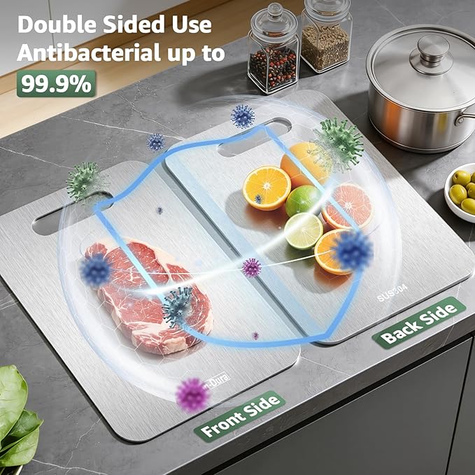 Stron-Dura Cutting Board, Stainless Steel Cutting Board, Foodgrade Cutting - Image 5