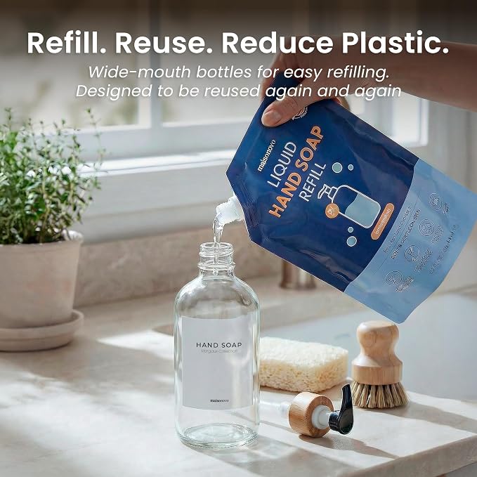 MaisoNovo Glass Dish Soap Dispenser - Image 7