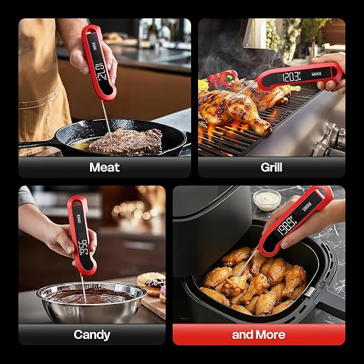 0.3 Sec Instant Read Meat Thermometer Digital - Image 6