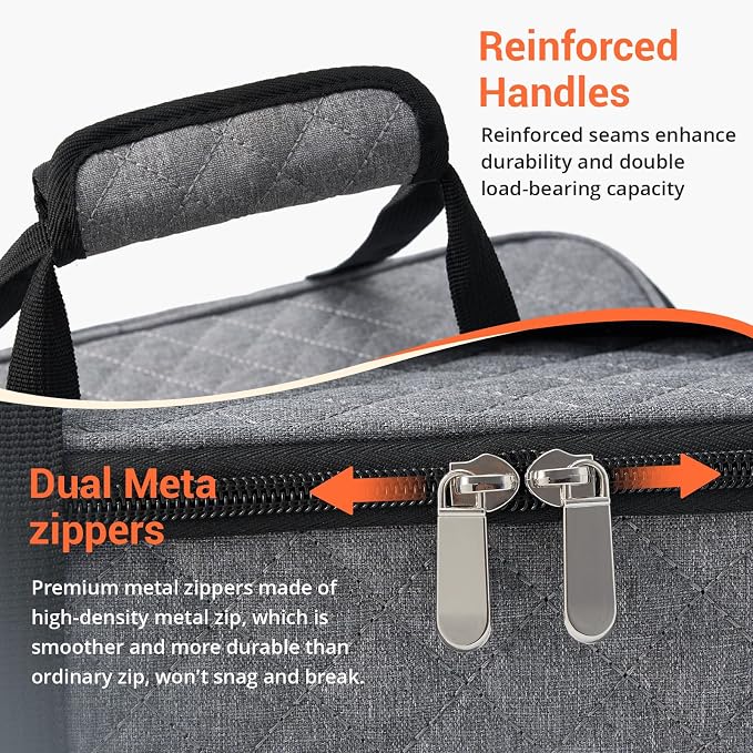 Insulated Casserole Carrier Portable Food Tote - Image 4