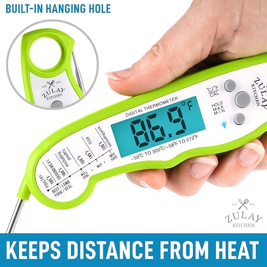 Zulay Instant Read Food Thermometer - Image 6