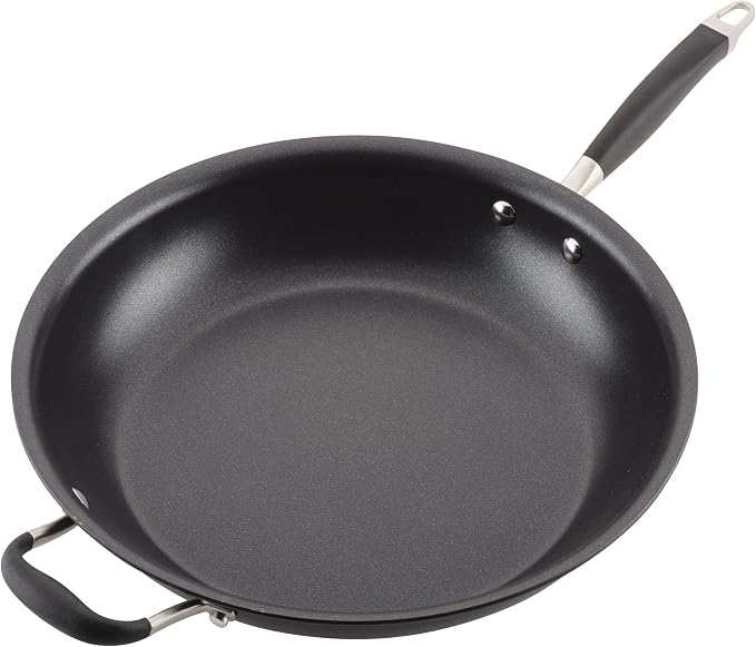 Anolon Advanced Home Hard Anodized Nonstick Frying Pan, 14.5 Inch – Large - Image 11
