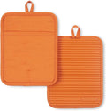KitchenAid Ribbed Soft Silicone Pot Holder 2-Pack Set by KitchenAid