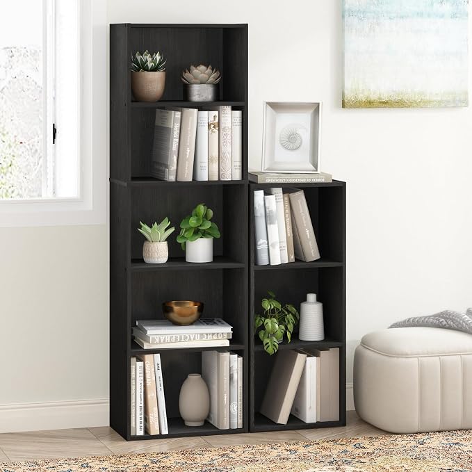 Furinno LUDER Book Shelf, 5-Tier Bookshelf, Bookcase - Image 2
