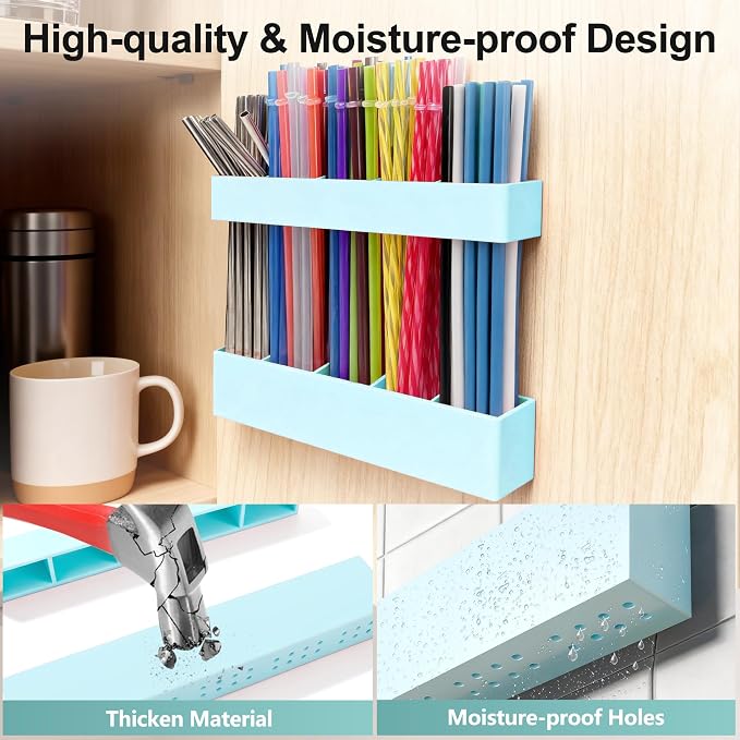 9.5” Large Acrylic Straw Holder - Image 5