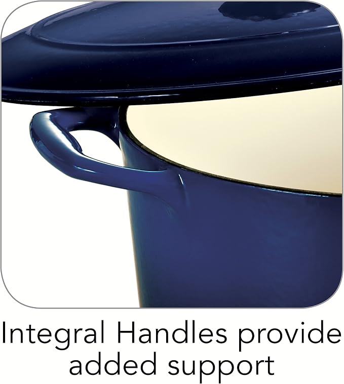 Tramontina Enameled Cast Iron Oval Dutch Oven Pot - Image 4