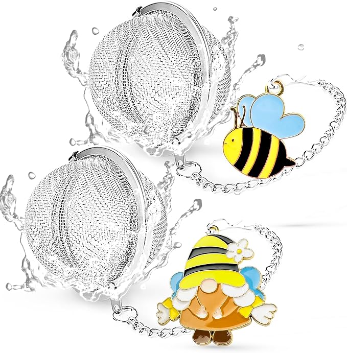 TeaSanavie 2 Pack Tea Infuser for Loose Leaf Tea by TeaSanavie