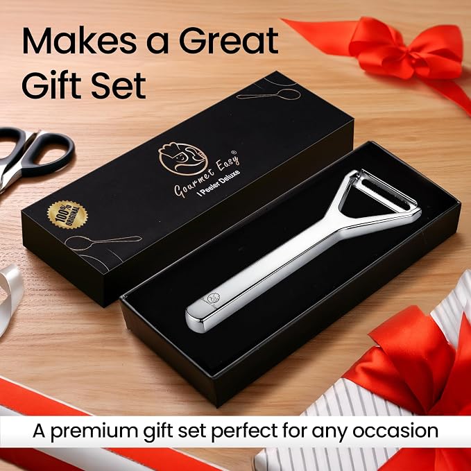 Vegetable Peeler, Ultra-Sharp Ergonomic Stainless Steel Potato Peeler, - Image 8