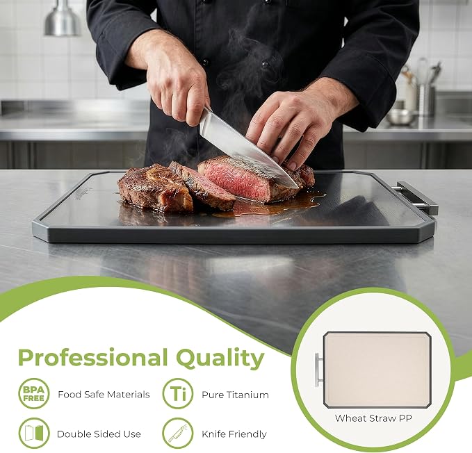 Freshware Titanium Cutting Board - Image 3
