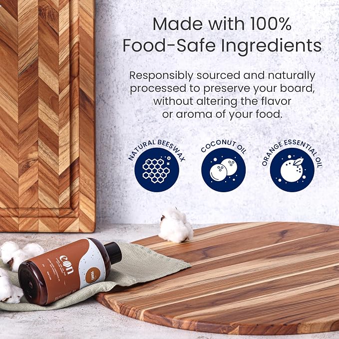 Teakhaus Carving Board and Cutting Board Oil Set - Image 7