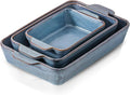 HVH 9x13 Baking Dish Set, Large Casserole Dishes by HVH