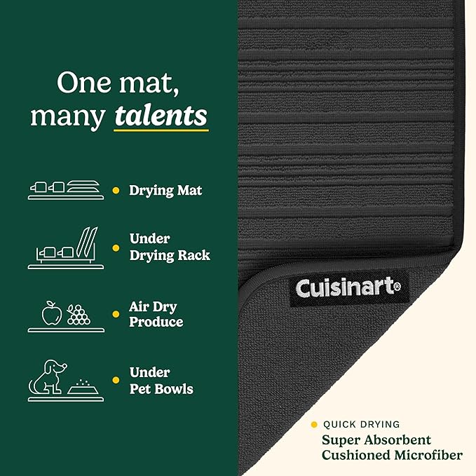 Cuisinart Dish Drying Mats for Kitchen Counter - Image 3