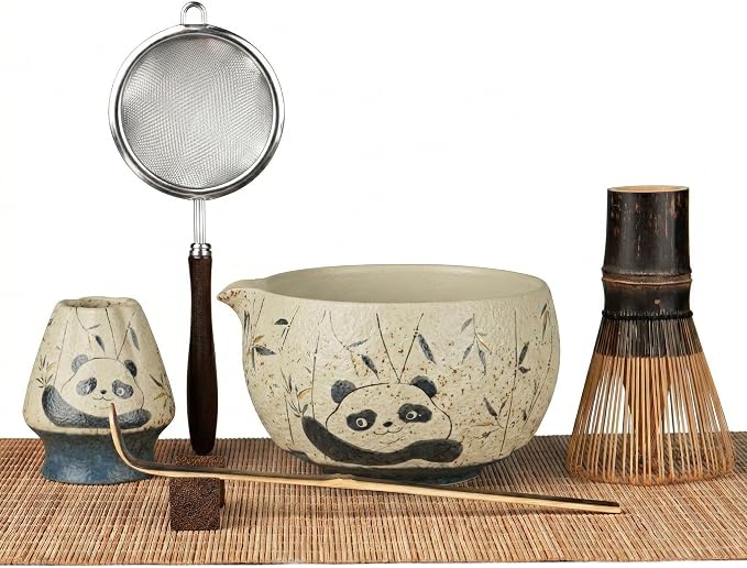 Matcha Whisk Set, 7-Piece Matcha Kit by GleeNflux