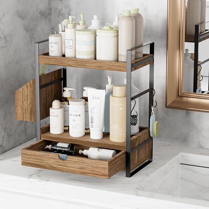 2-Tier Bathroom Counter Organizer - Image 4