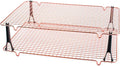 Nordic Ware Stackable Cooling 2 Copper Racks Plus 4 Snap-On Legs, 16.875 in × by NordicWare