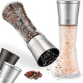 ZOLMER® Premium Stainless Steel Salt and Pepper Grinder Set manual | Adjustable by Zolmer