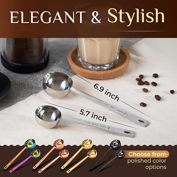 Orblue Premium Coffee Scoop Set - Image 6
