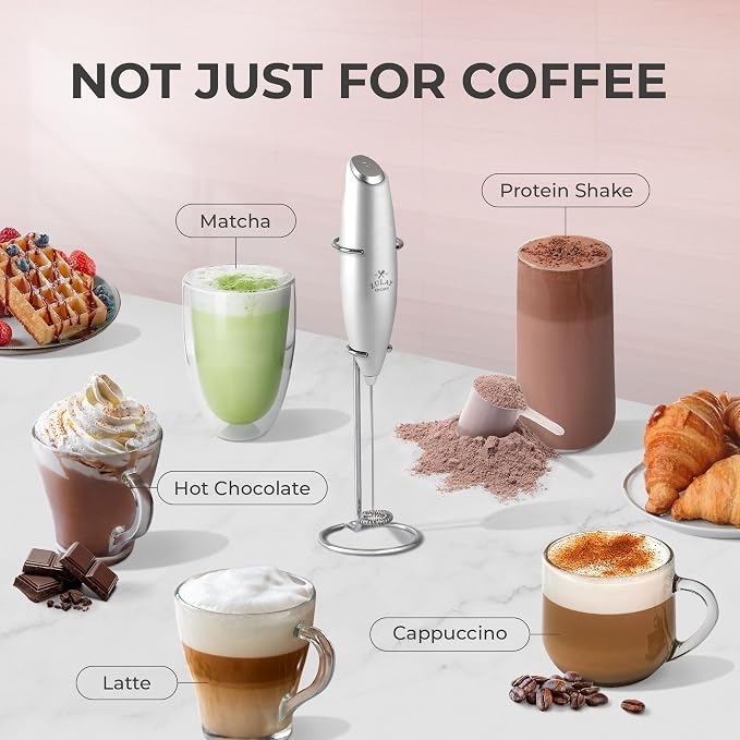 Zulay Kitchen Powerful Milk Frother Wand - Image 3
