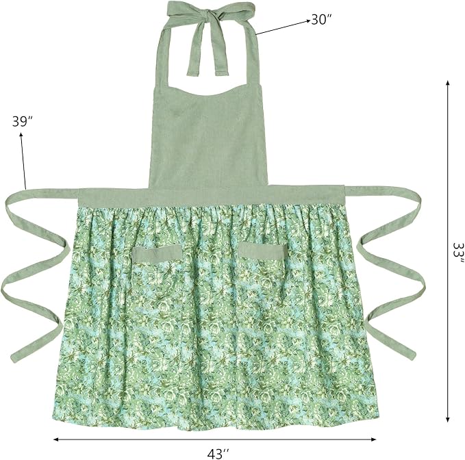 Cute Floral Aprons for Women - Image 6