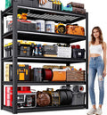 72"Hx59"Wx20"DGarage Shelving-2500 lbs 5 Tier Storage Shelves, Adjustable Heavy by Unknown