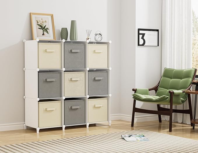 HOMIDEC 9 Cube Storage Organizer, Cubes Shelves - Image 5