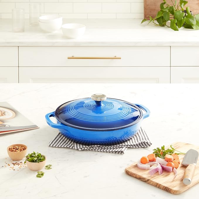Lodge Essential Enamel Braiser - Image 7