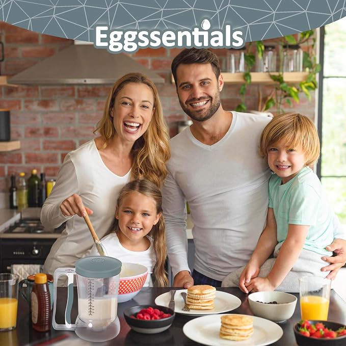 Eggssentials Pancake Dispenser – Easy Control Cake Mix Dispenser - Image 7