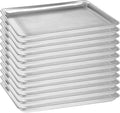 12 Pack Half Size Aluminum Perforated Baking Sheet Pan, Restaurant & Kitchen by FSUON