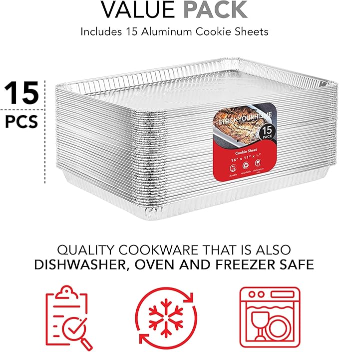 Stock Your Home Aluminum Pans - Image 3