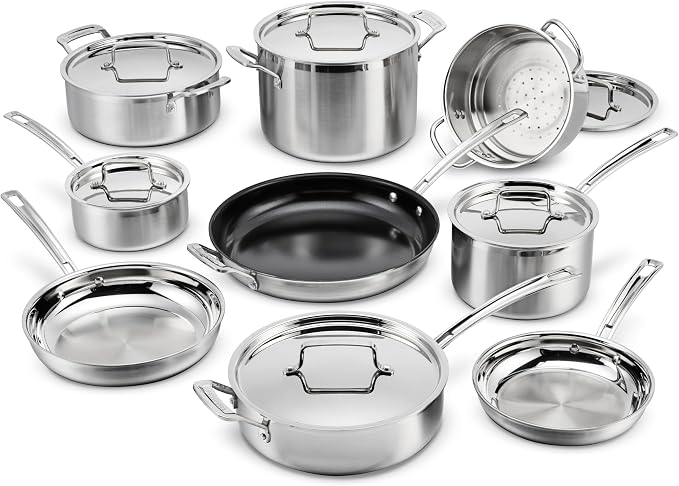 Cuisinart 15 Piece Cookware Set by Cuisinart