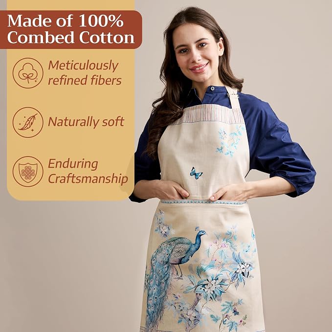 Maison d' Hermine 100% Cotton Apron - Image 4