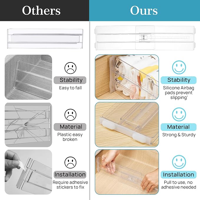 Vtopmart 14 Pack Drawer Dividers - Image 9