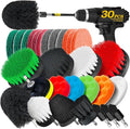 Holikme 30 Piece Drill Brush Set, Scrub Pads Scrubber Brush by Holikme