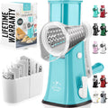 Zulay Kitchen Rotary Cheese Grater 5 Blade Cheese Shredder by ZulayKitchen