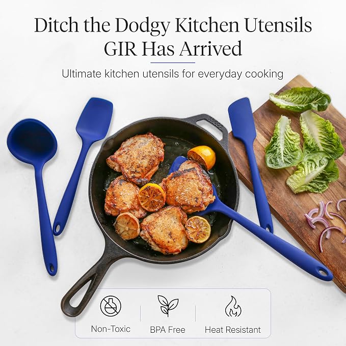 GIR: Get It Right 5-Piece Silicone Ultimate Kitchen Utensils Set - Image 2