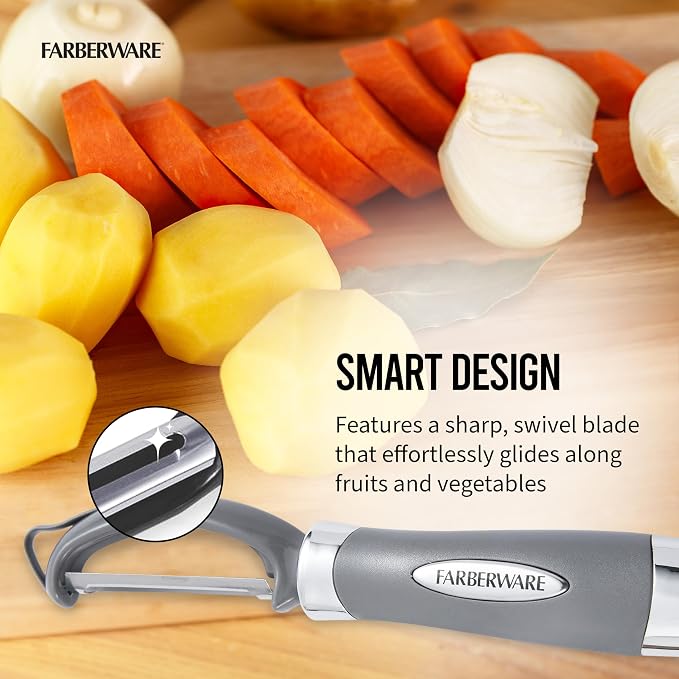 Farberware Pro2 Vegetable Peeler, Euro Peeler - Image 4