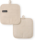 KITCHENAID Gourmet Series Gridlines Pot Holders 2-Pack Set, Heat Resistant up by KitchenAid