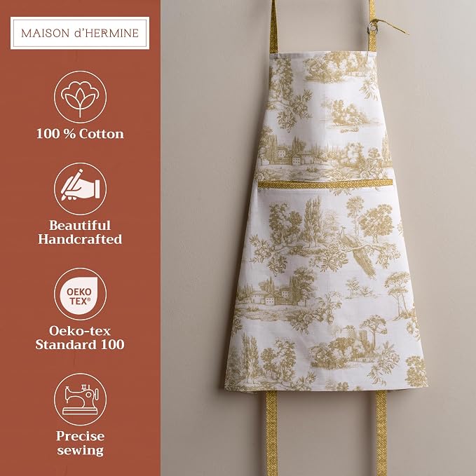 Maison d' Hermine 100% Cotton Apron - Image 2