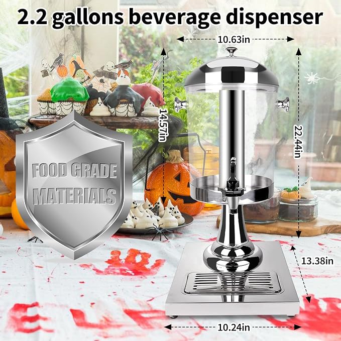 Drink Dispensers for Parties, Cold Beverage Dispenser - Image 5