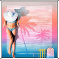 HIHOHO Beach Blanket Waterproof Sandproof Extra Large Beach Mat 79" X by HIHOHO