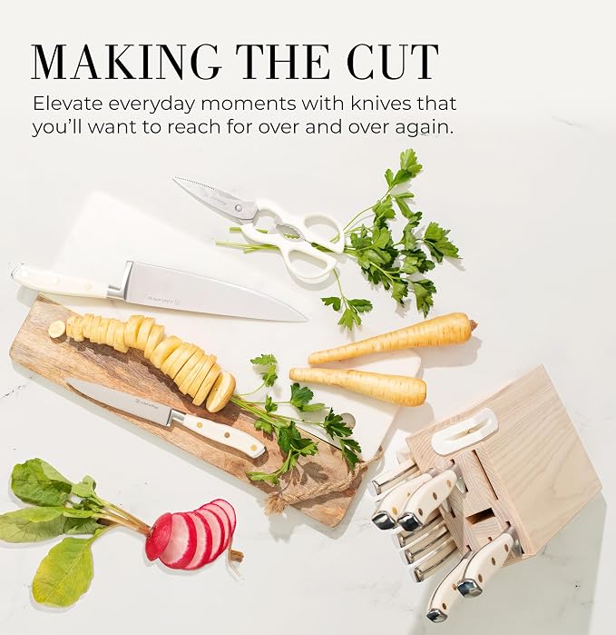 Styled Settings White Knife Set - Image 4