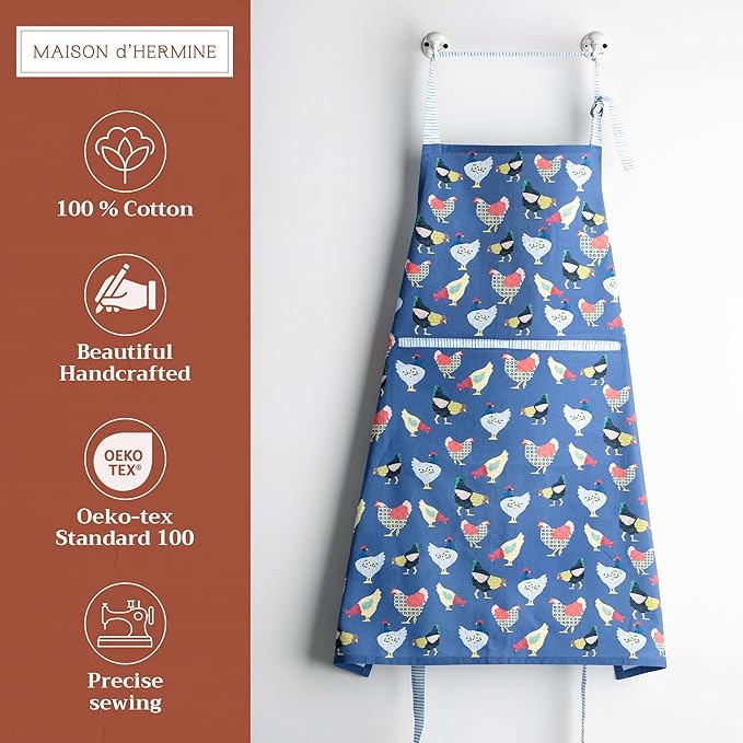 Maison d' Hermine 100% Cotton Apron - Image 2