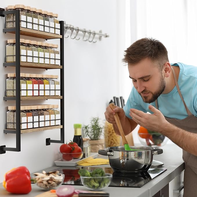 ZICOTO Space Saving Spice Rack Organizer Shelf - Image 5
